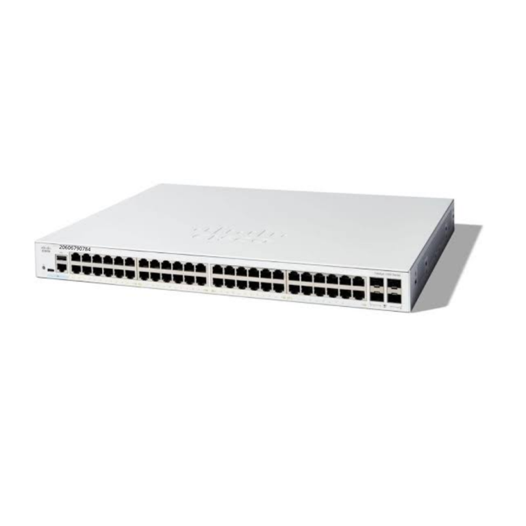 Catalyst 1300 48-port GE, 4x1G SFP