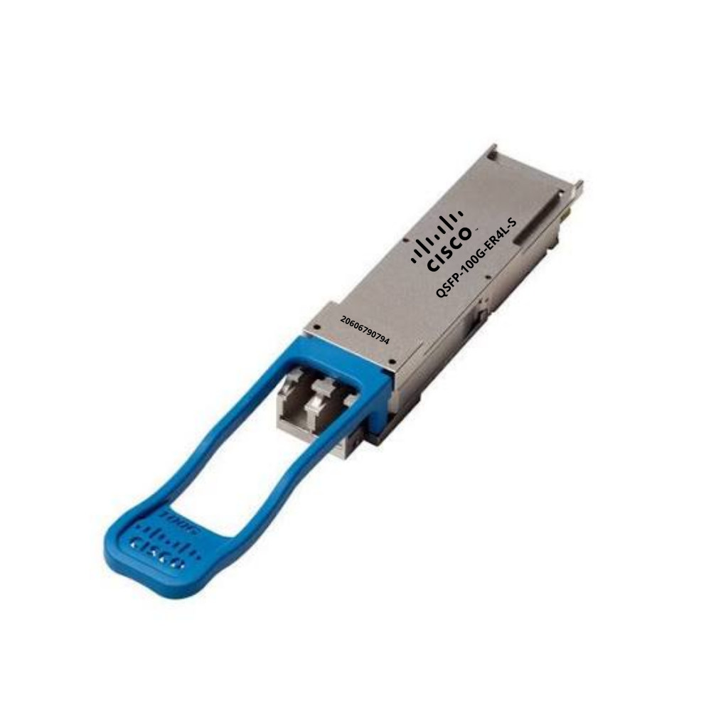 QSFP-100G-ER4L-S 100GBASE QSFP Transceiver, 40KM reach over SMF, Duplex LC