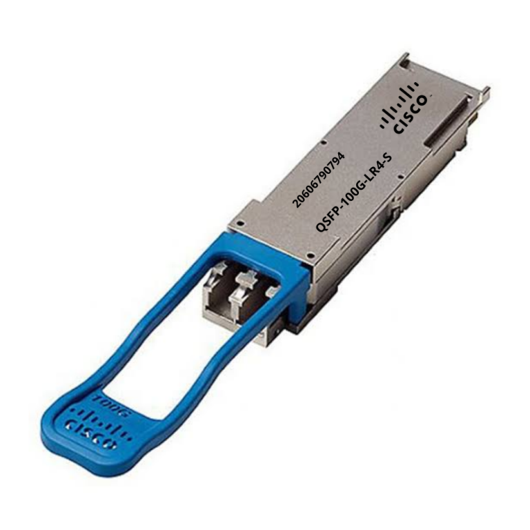 100GBASE LR4 QSFP Transceiver, LC, 10km over SMF
